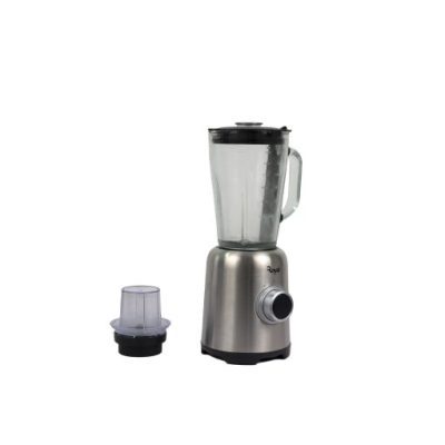 Royal 600W Stainless Steel + Glass Blender (RBL9708GL-SS)